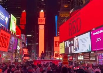 Crunchyroll ‘One Piece Red’ Filmi İçin Times Meydanına Reklam Verdi